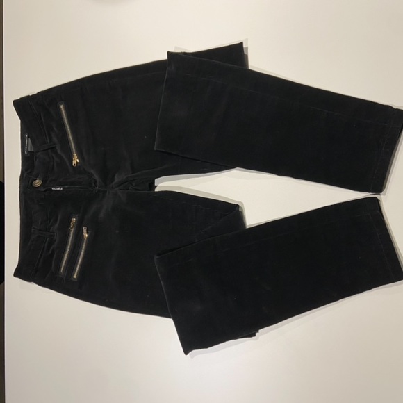 Club Monaco Black Velvet Corduroy Pants - Picture 5 of 7